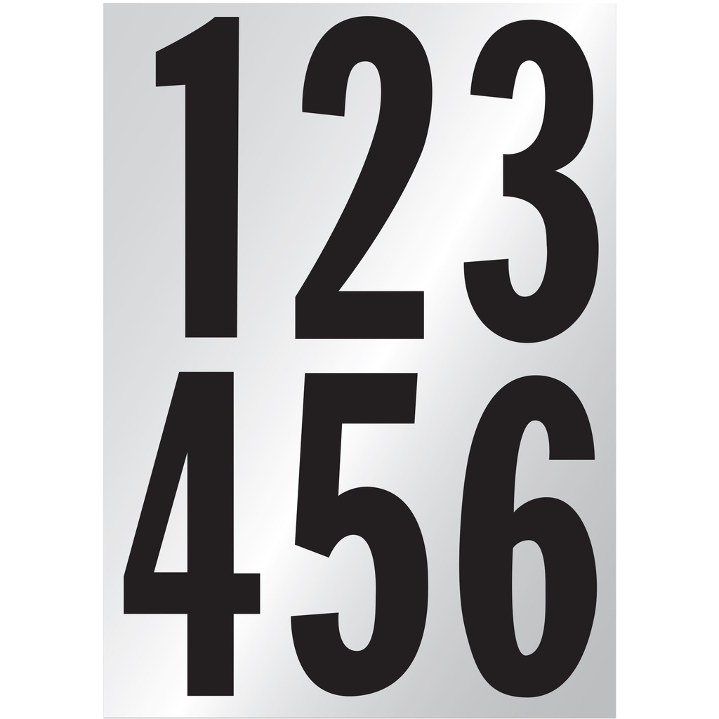 [MFA02114] 3IN REFLECTIVE NBRS