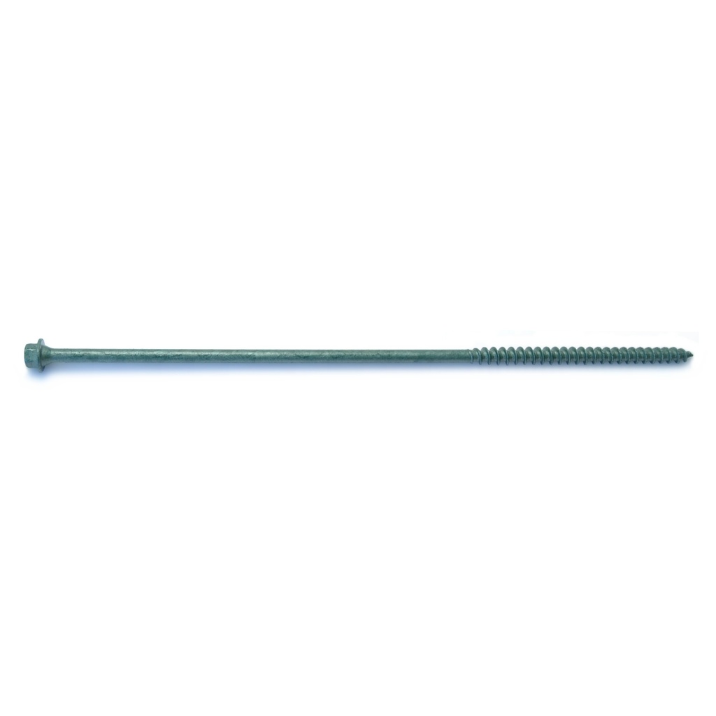 1/4 x 10 Hex Timber Green