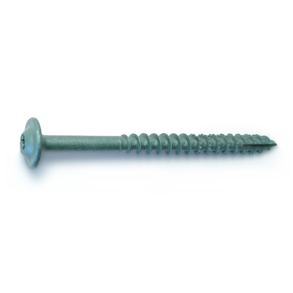 5/16 x 3-1/2 Star Lag Green