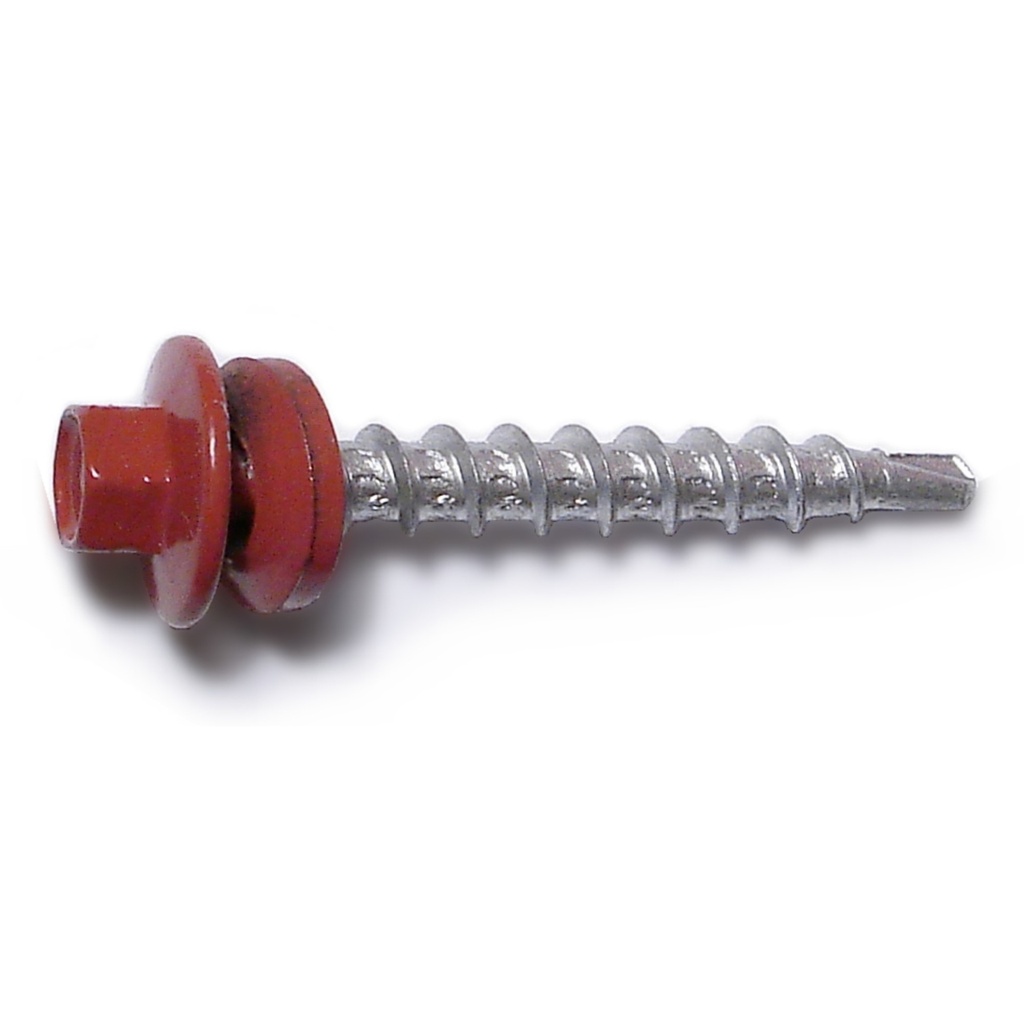 10 x 1-1/2 Pole Barn Red 1#