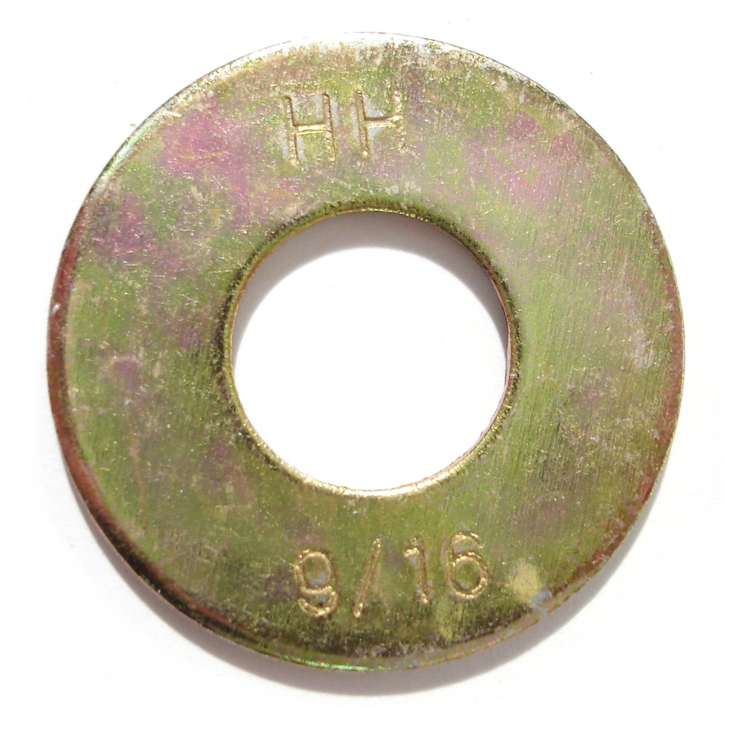 9/16 Fl Washer Gr8 5#
