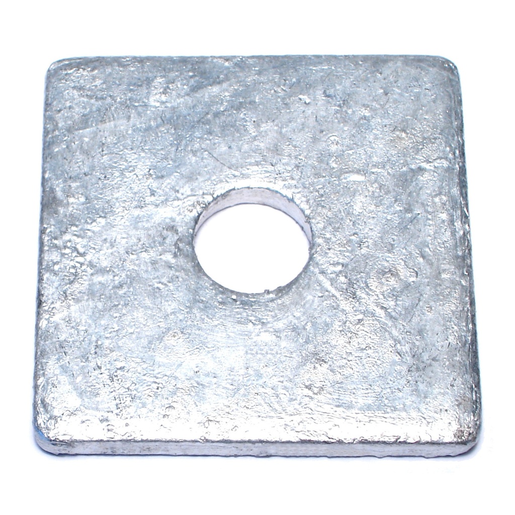 5/8x2-1/2x3/16 Sq Wash HDG 50#