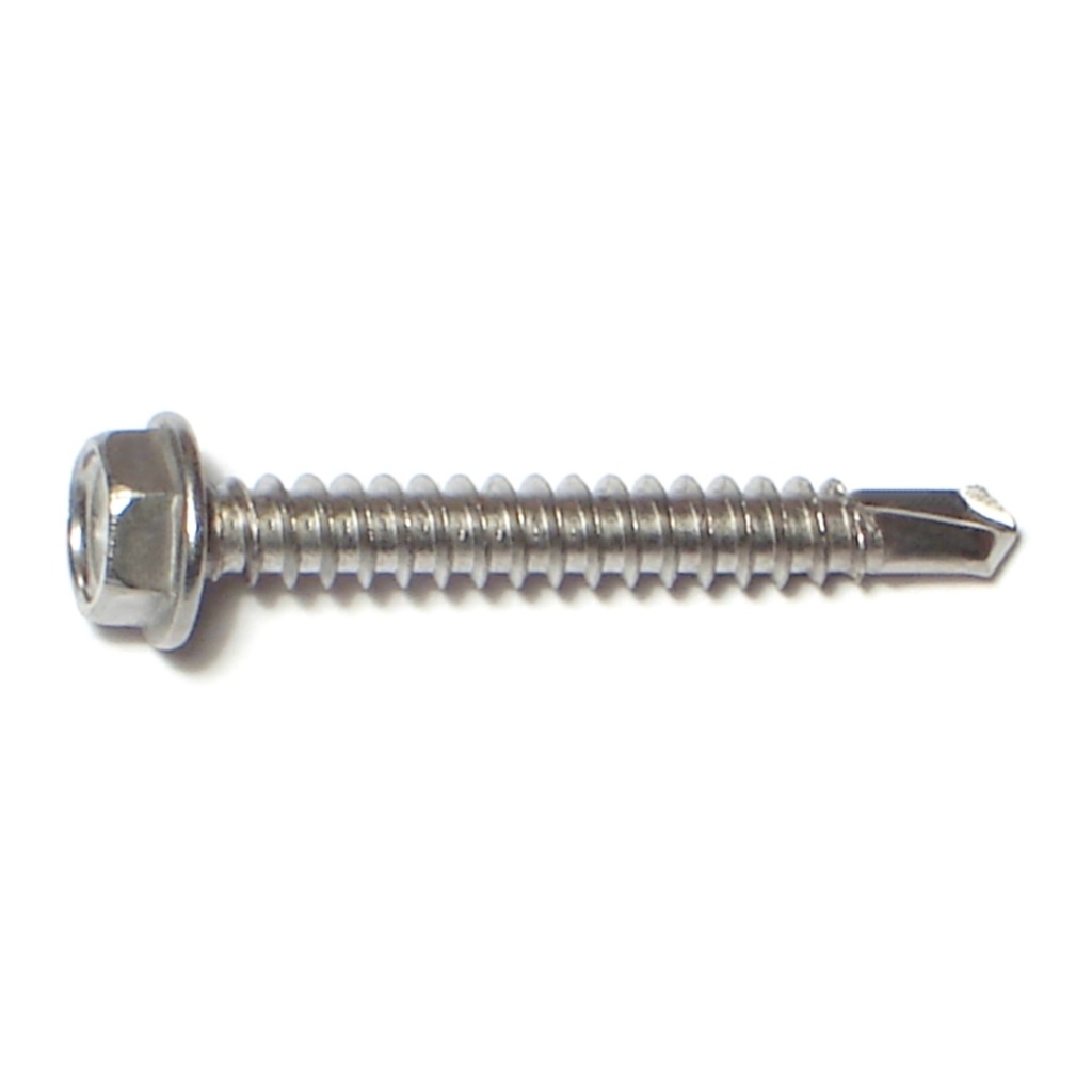 8 x 1-1/4 Hex Head SDS SS