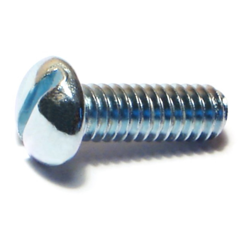 1/4-20 x 3/4 Sl Rd Mach Sc Zn