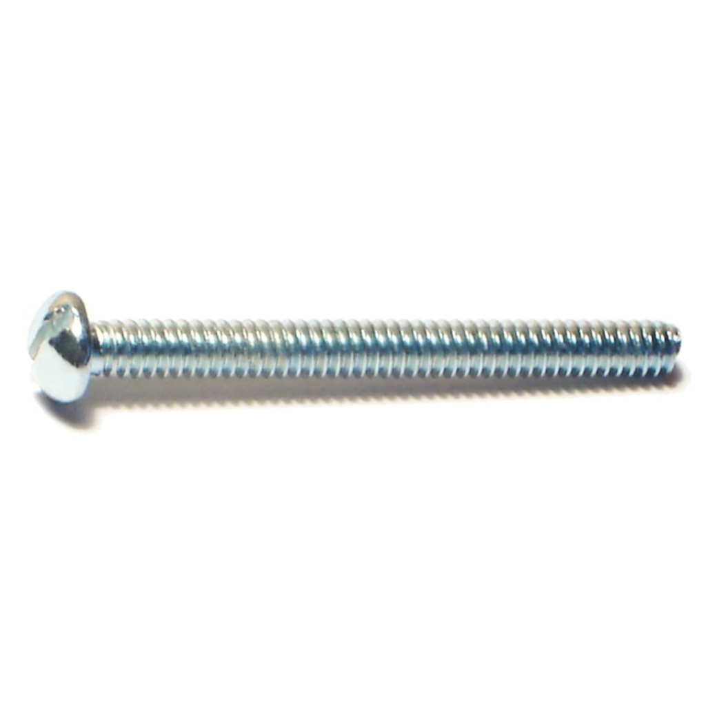 6-32 x 1-1/2 Sl Rd Mach Sc Zn