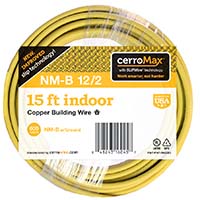 [147-1602A3] 147-1602A3 15Ft 12/2 Non-Metallic Sheathed Cable with Ground