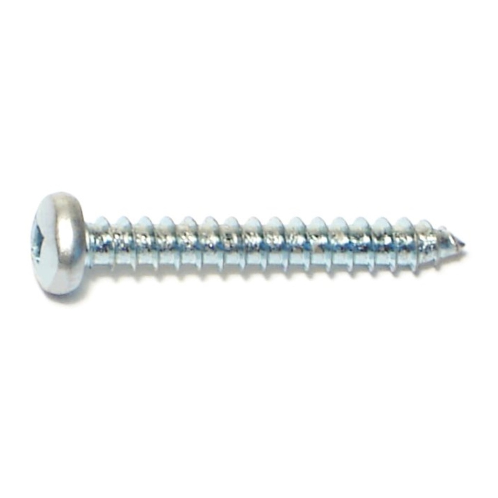 8 x 1-1/4 Sq Pan SMS Zinc