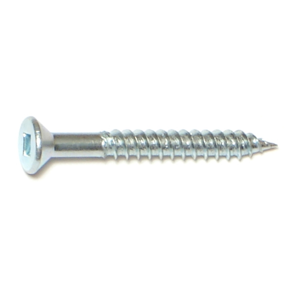 6 x 1-1/4 Sq Flat Wood Scr