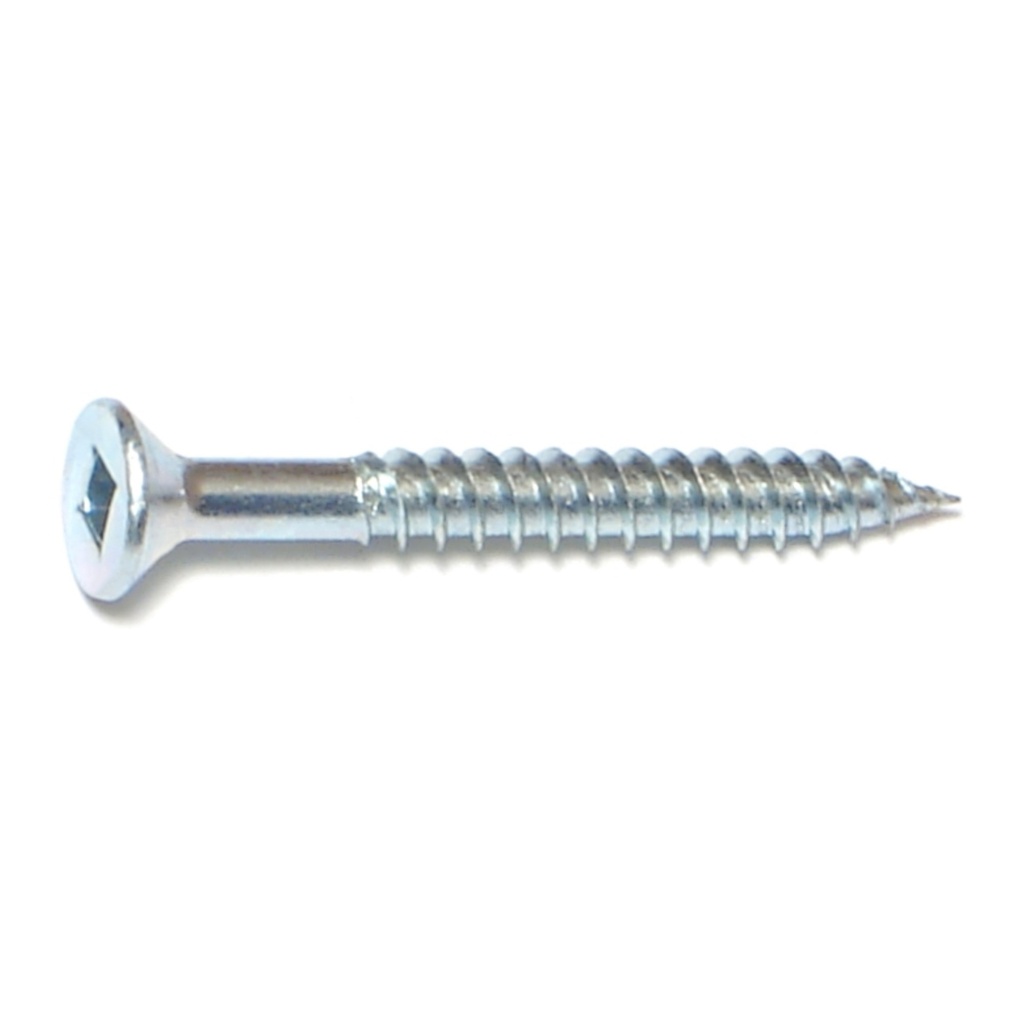 8 x 1-1/2 Sq Flat Wood Scr