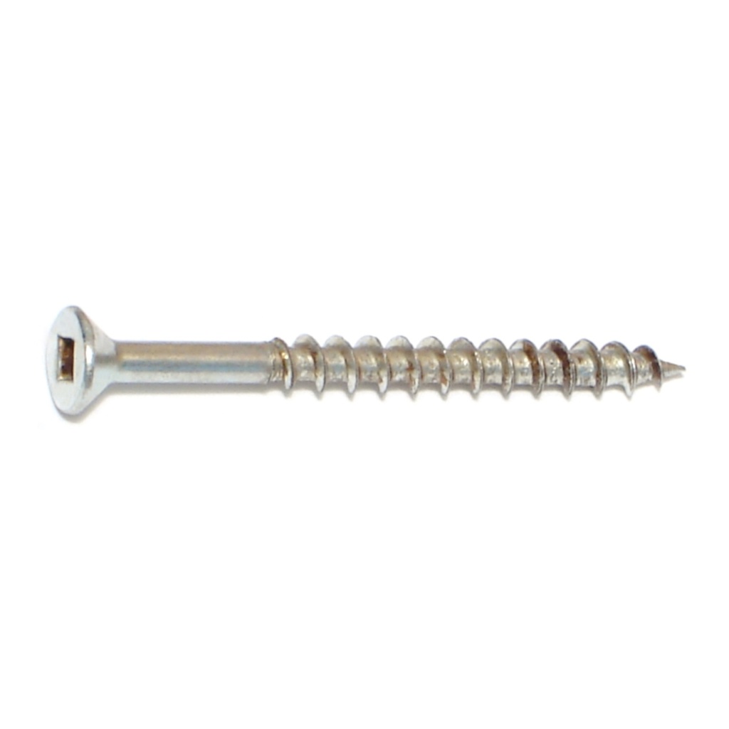 8 x 2 Sq Flat Wood Scr