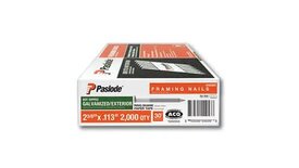 [650383] 2 3/8" x .113 Ring Shank Hot Dipped Galvanized Plus RounDrive (2M) PAS238RSHDG PAS238G
