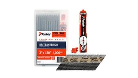 2 3/8" x .113 Ring Shank Brite Fuel & Nail Pack (3M + 3 Fuel Cells) PAS238FNP PAS238F