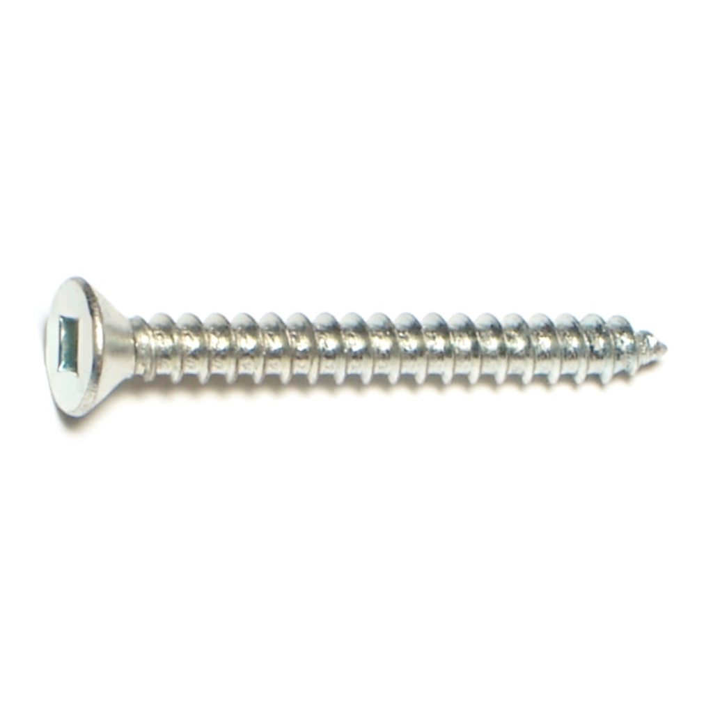 8 x 1-1/2 Sq Drv Fl SMS Zn