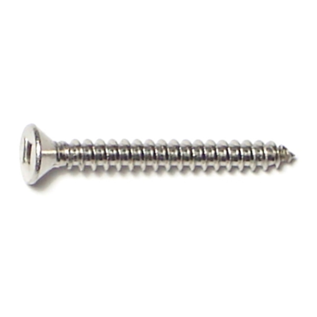 6 x 1-1/4 Sq Drv Fl SMS SS