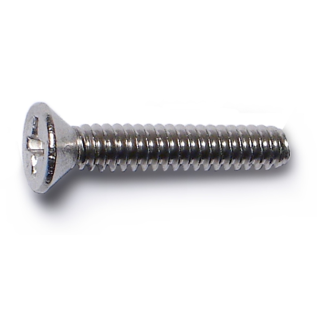 6-32 x 3/4 Ph Fl Mach Sc SS