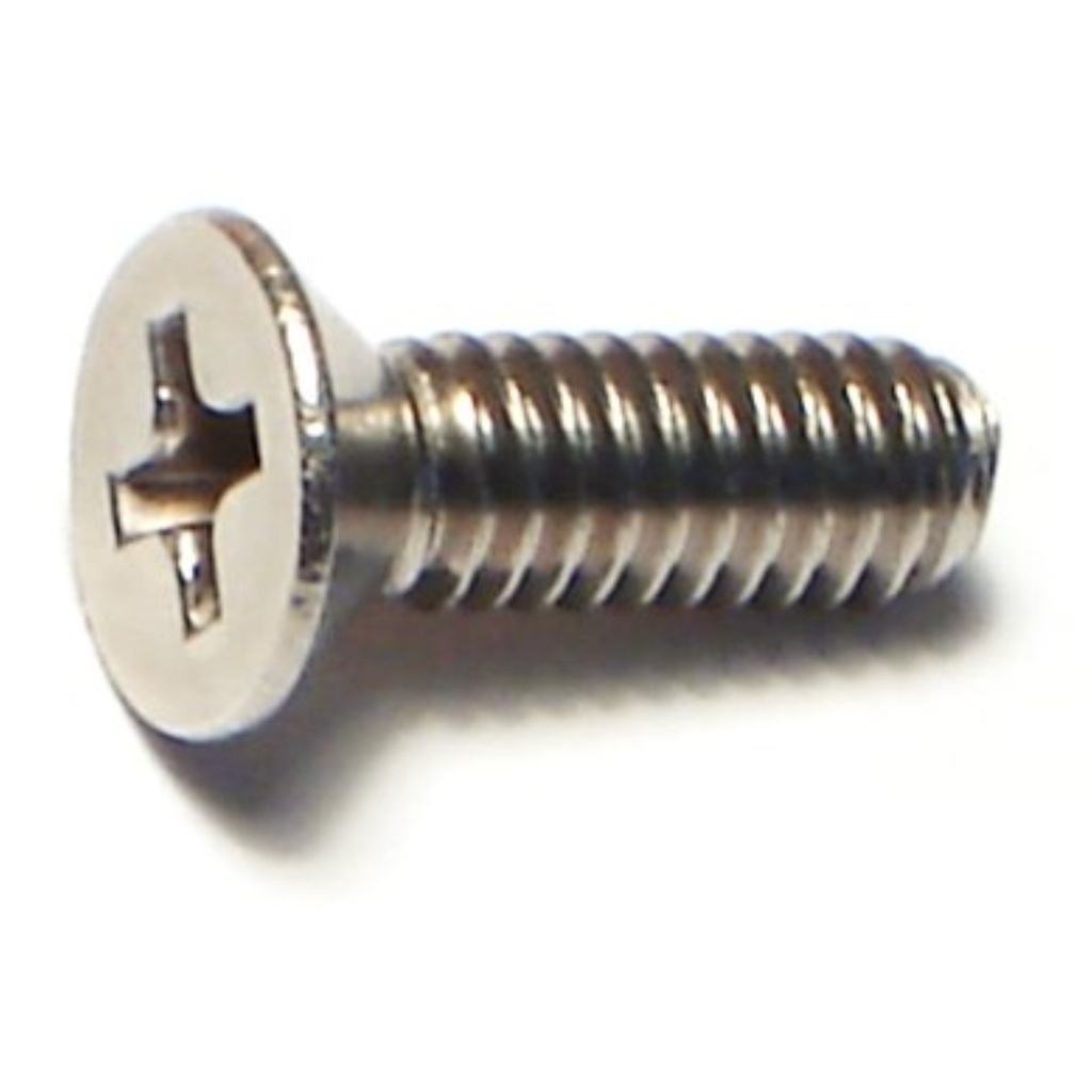 8-32 x 1/2 Ph Fl Mach Sc SS
