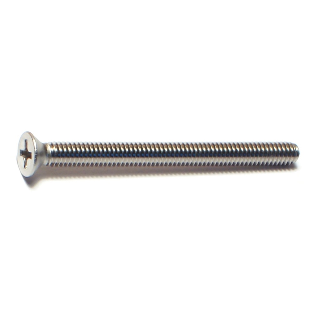 8-32 x 2 Ph Fl Mach Sc SS