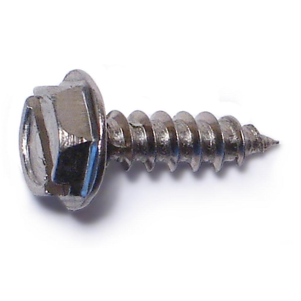 6 x 1/2 Sl Hex Wa SMS SS