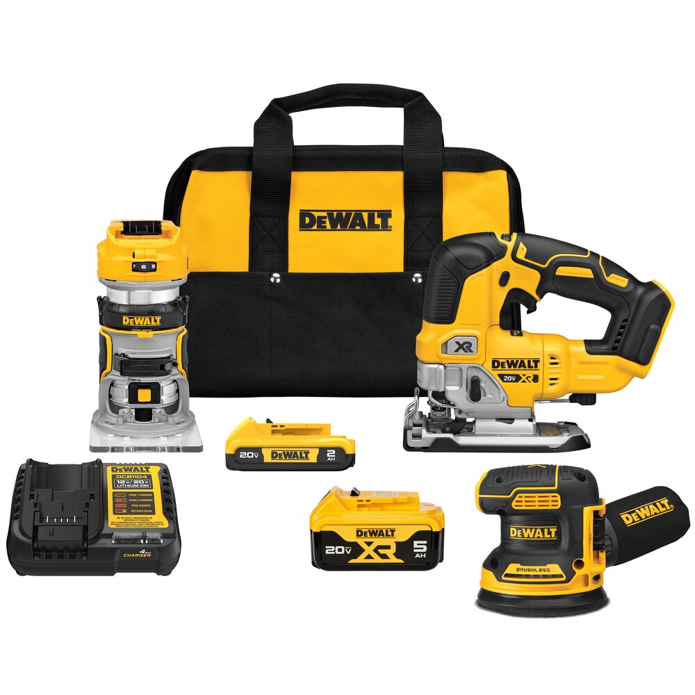 DEWALT 20V XR WOODWORKING COMBO KIT