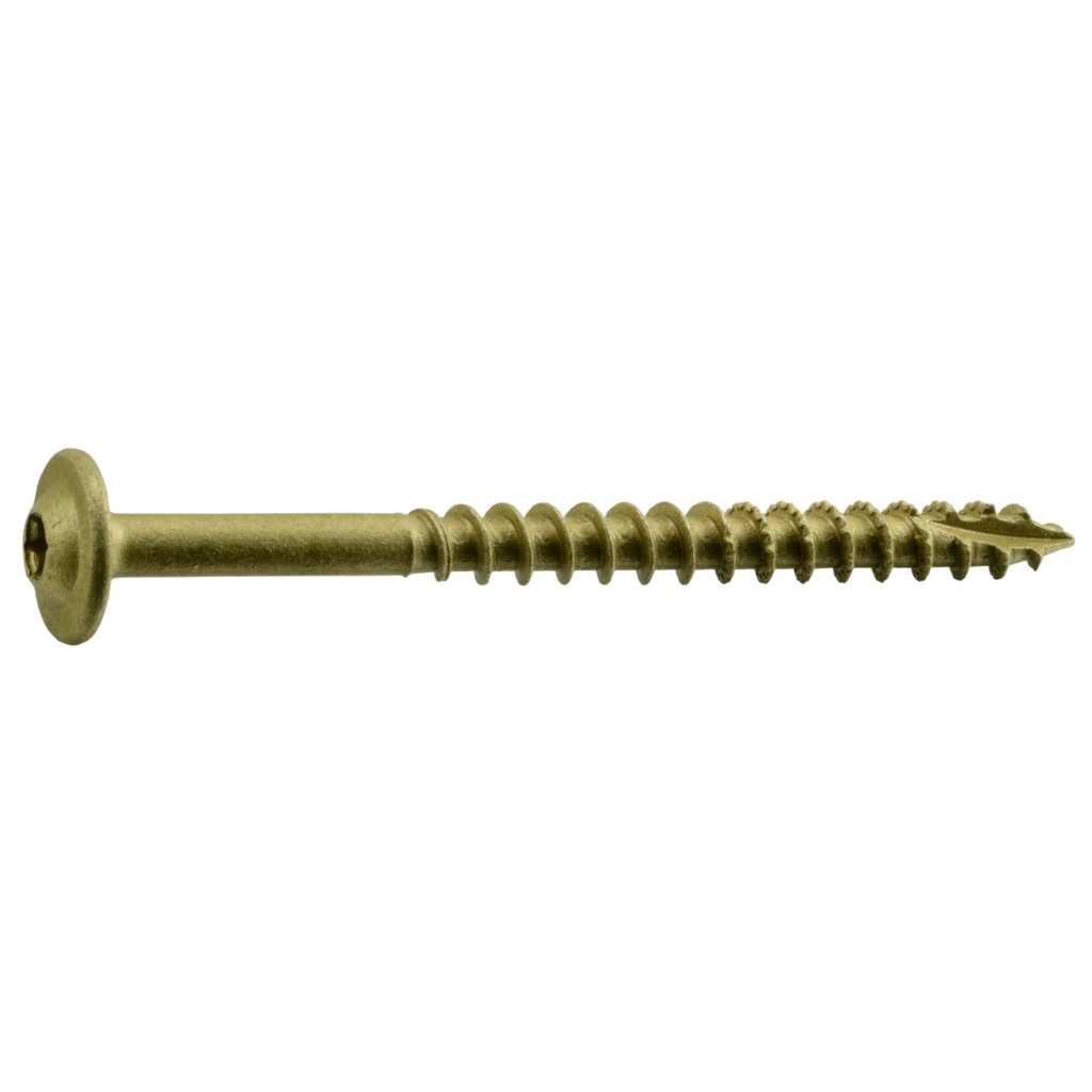 5/16 x 3-1/2Star Lag Tan