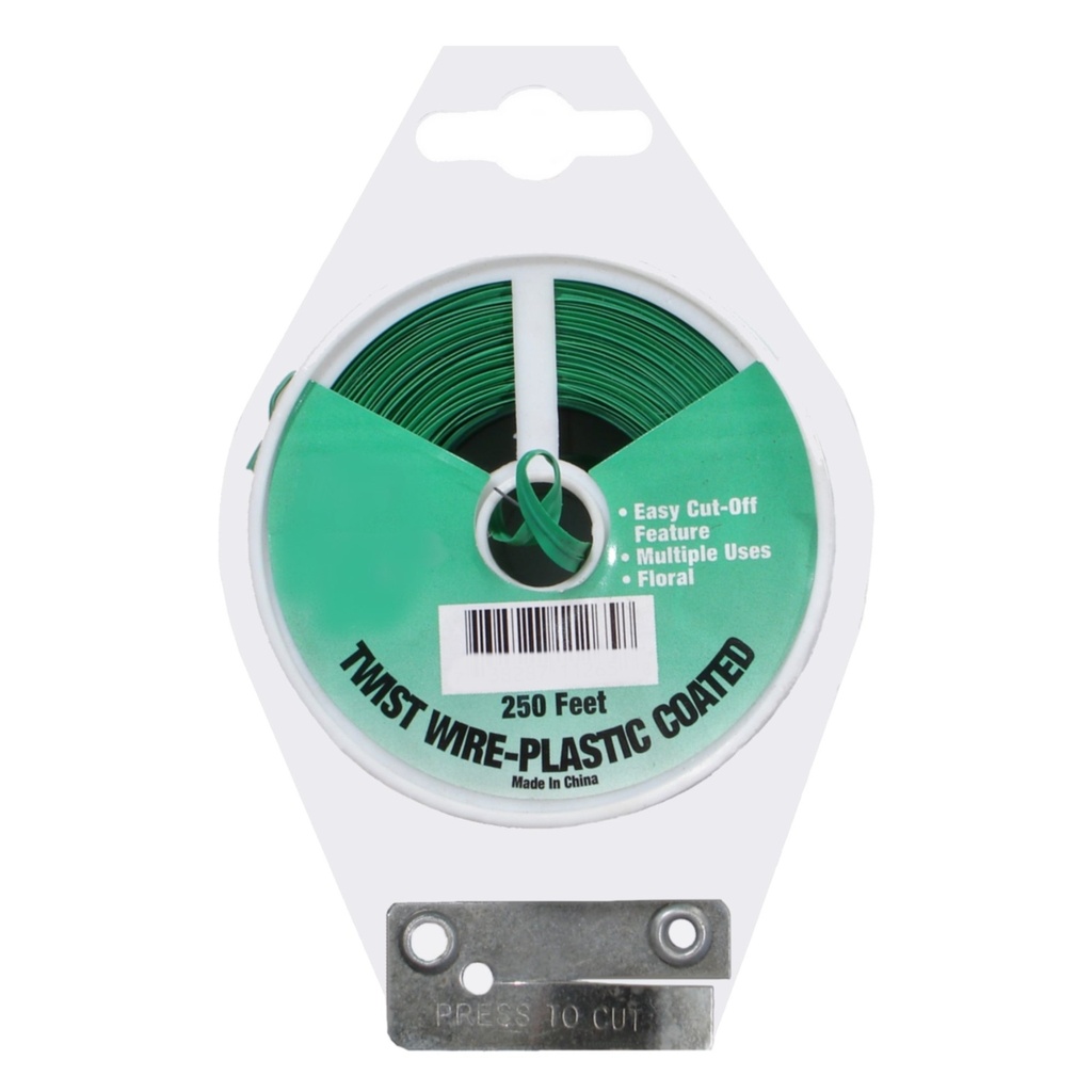[MF11265] 250' Twist Wire Green