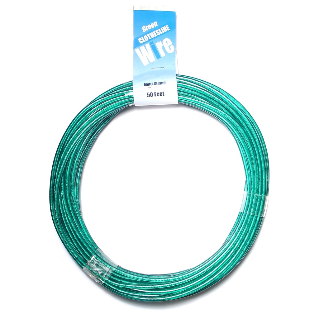 [MF11823] 50' Stranded Grn Clothesline