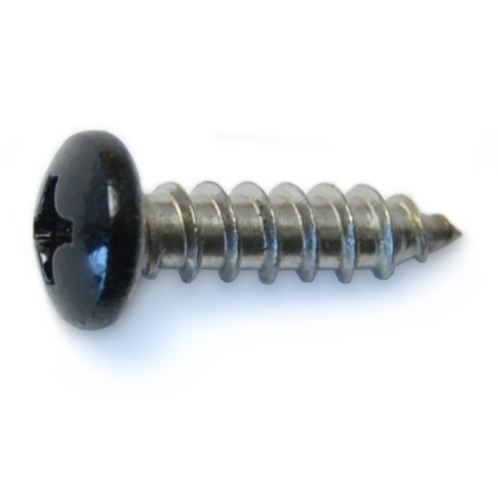 8 x 5/8 SS Ph Pn SMS Blk