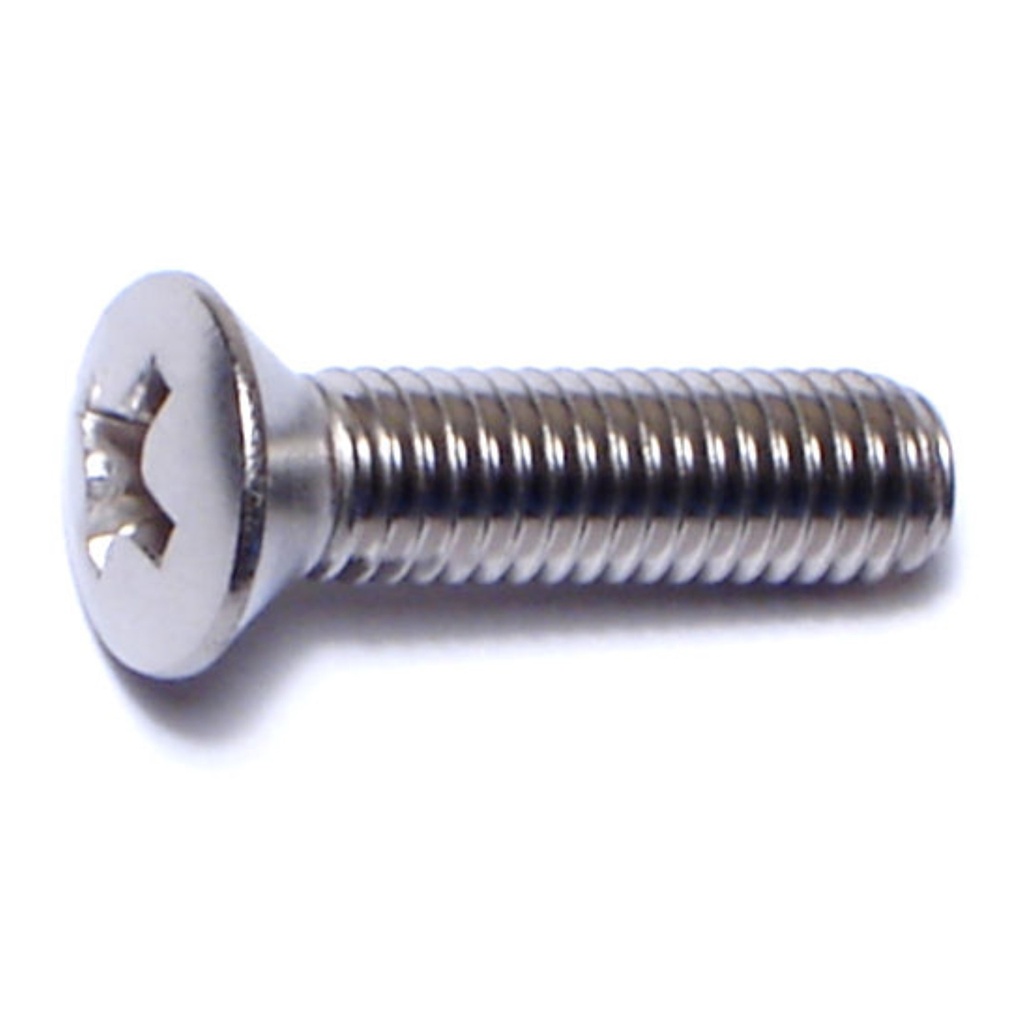 10-32 x 3/4 Ph Oval Mach SS