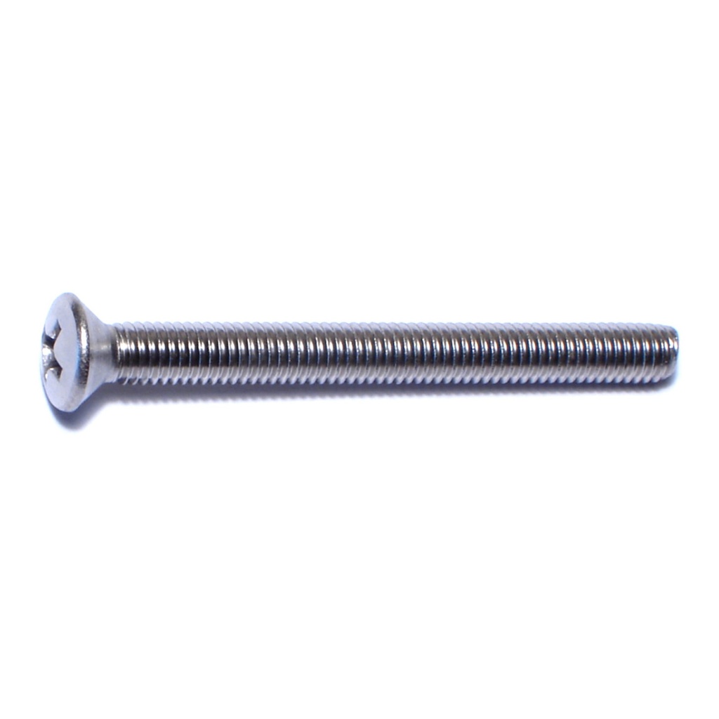 10-32 x 2 Ph Oval Mach SS