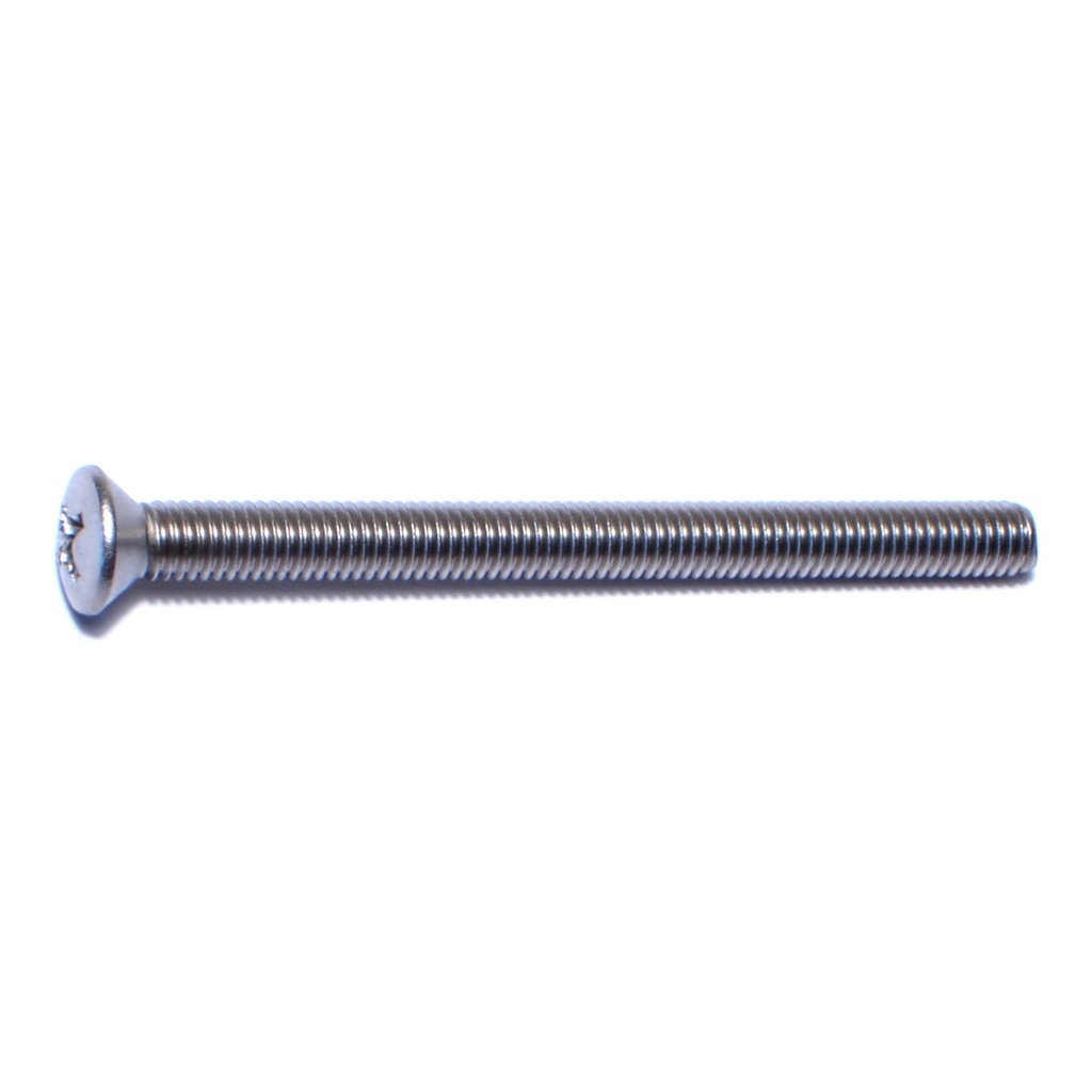 10-32 x 2-1/2 Ph Oval Mach SS