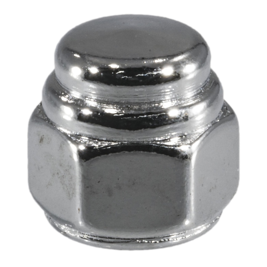 1/4-20 Fl Acorn Nut Chr
