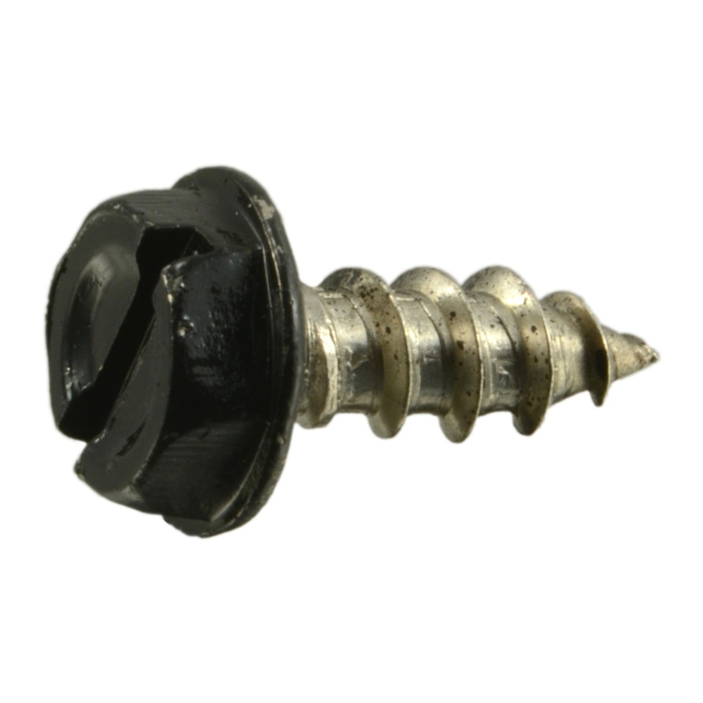 10 x 1/2 Hex Wa SMS Bk SS