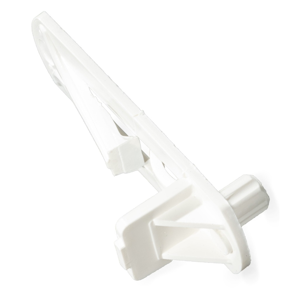 [MF12523] 1/4 Lk Shelf Sup Wht