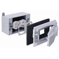 [S312WHE] S312WHE DUP.RECEPT KIT WHT