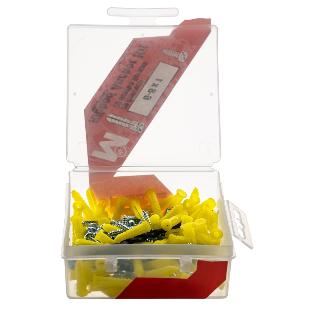 #6 to #8 x 1 R ib Anc Kit PlZn