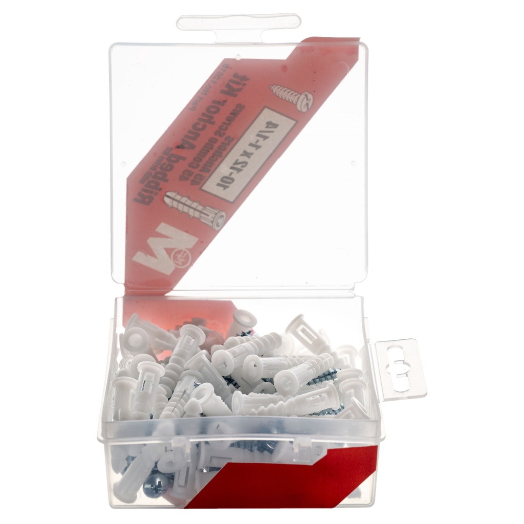 #10to #12x1-1/4 Rib Anc Kit PlZn