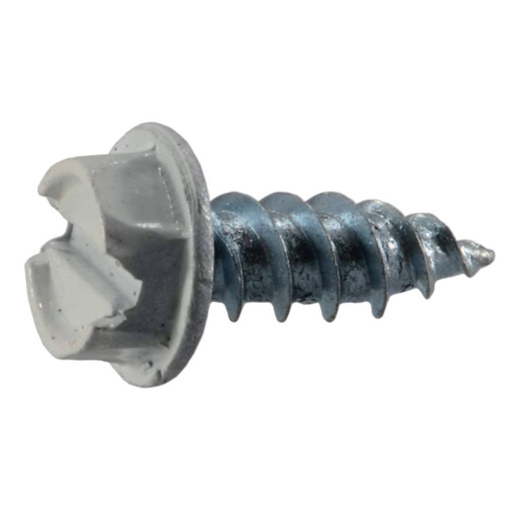 8 x 1/2 Gutter Screw Whi
