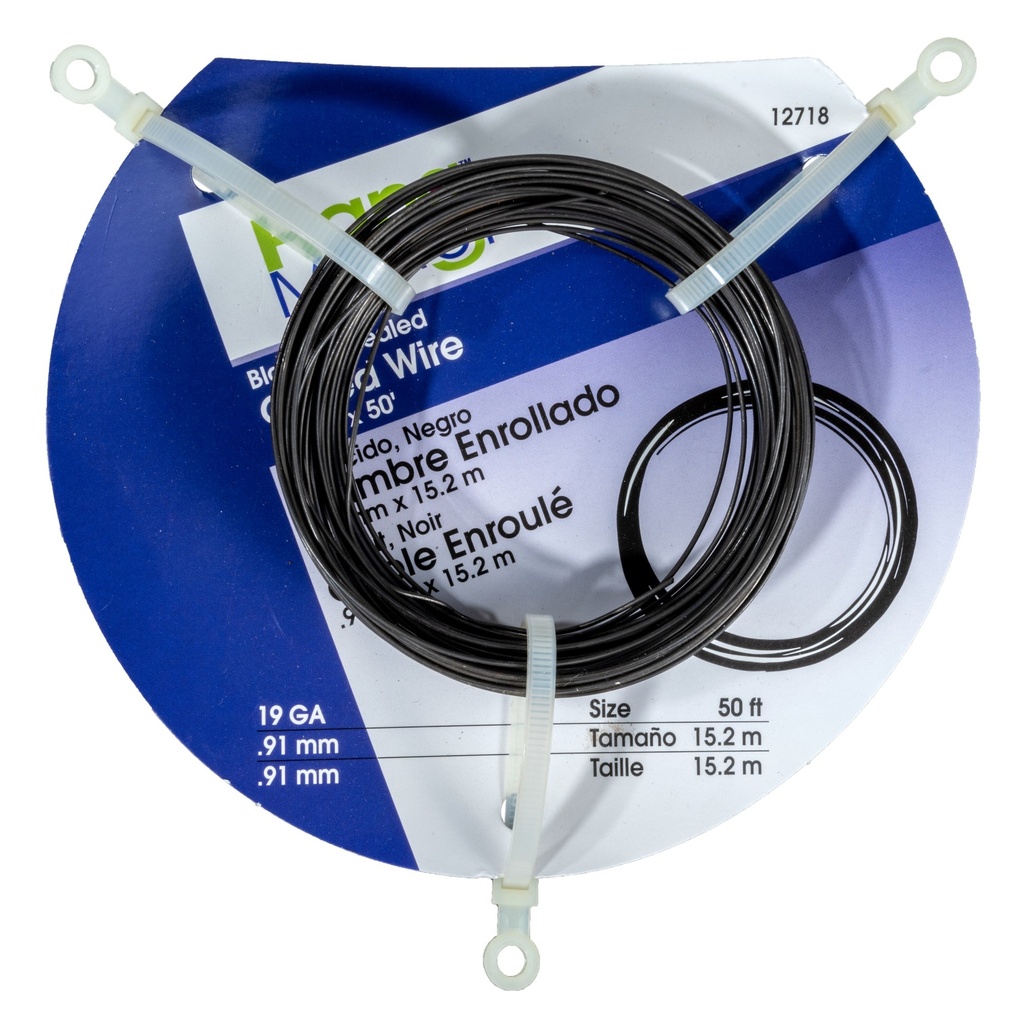 19ga x 50' Blk Anneal Wire Stl