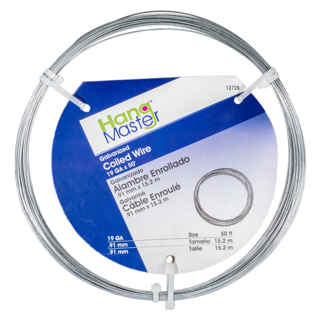 19ga x 50' Solid Wire Galv