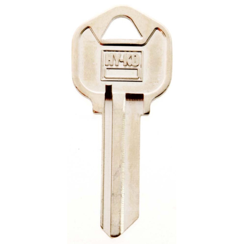 KW1 Keyblank Kwikset Lock NICKEL PLATED BRASS