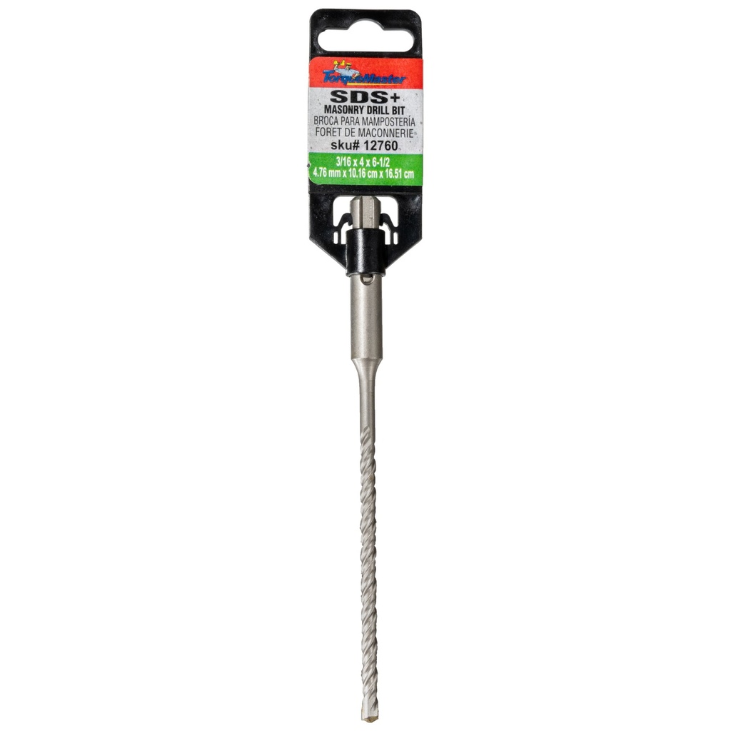 [MF12760] 3/16 x 4x6-1/2 SDS+ Drill Bit