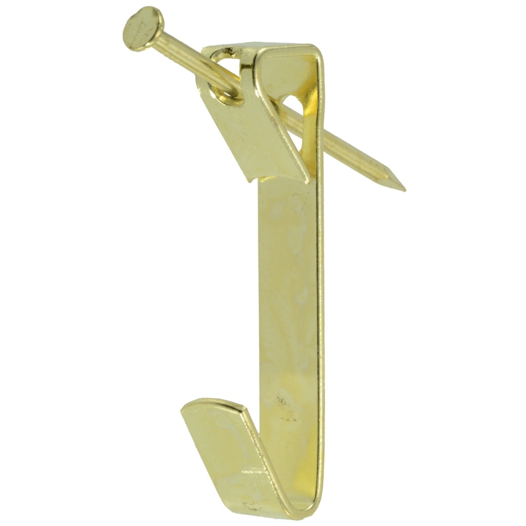 50Lb Pic Hanger Brass