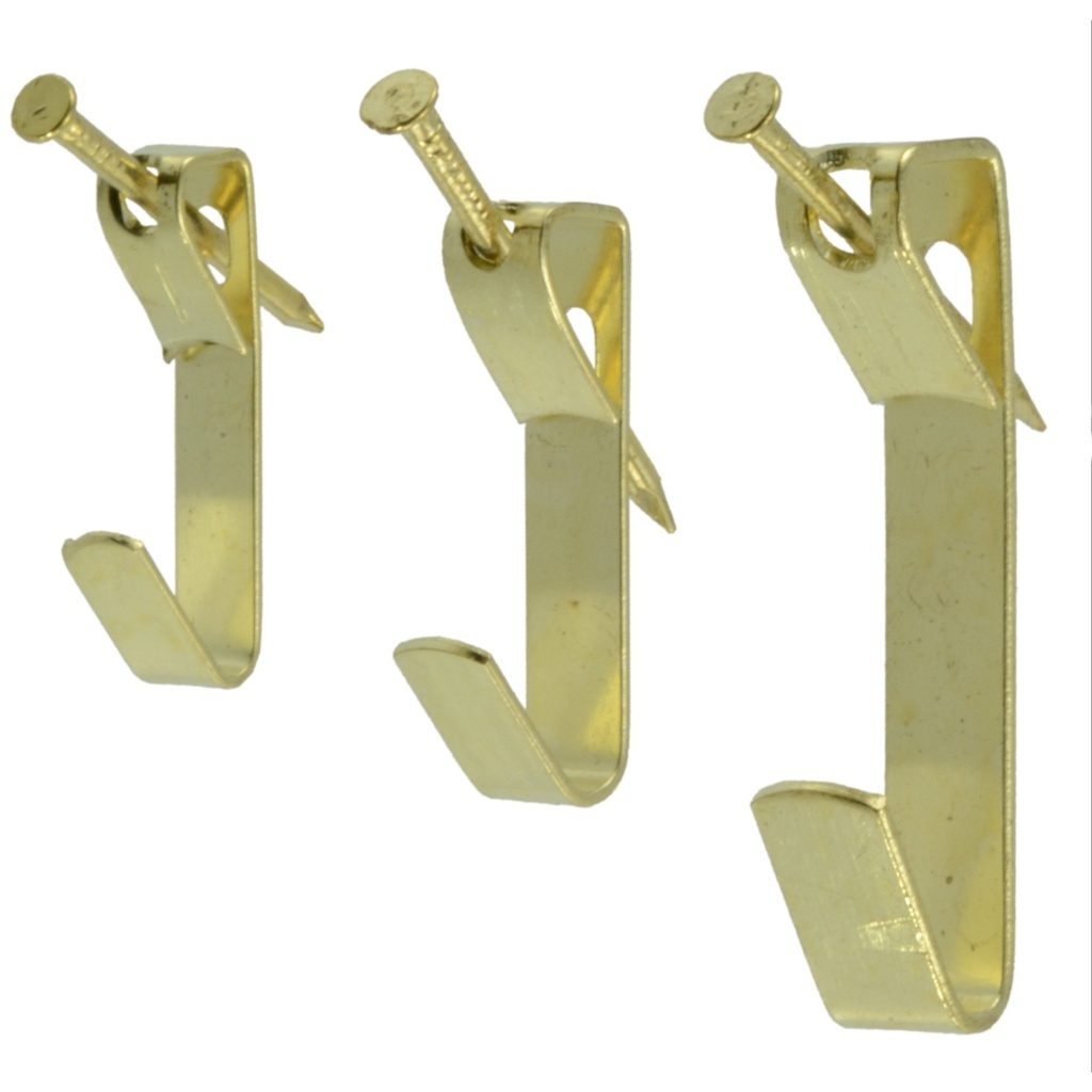 Assorted Pic Hanger Brass