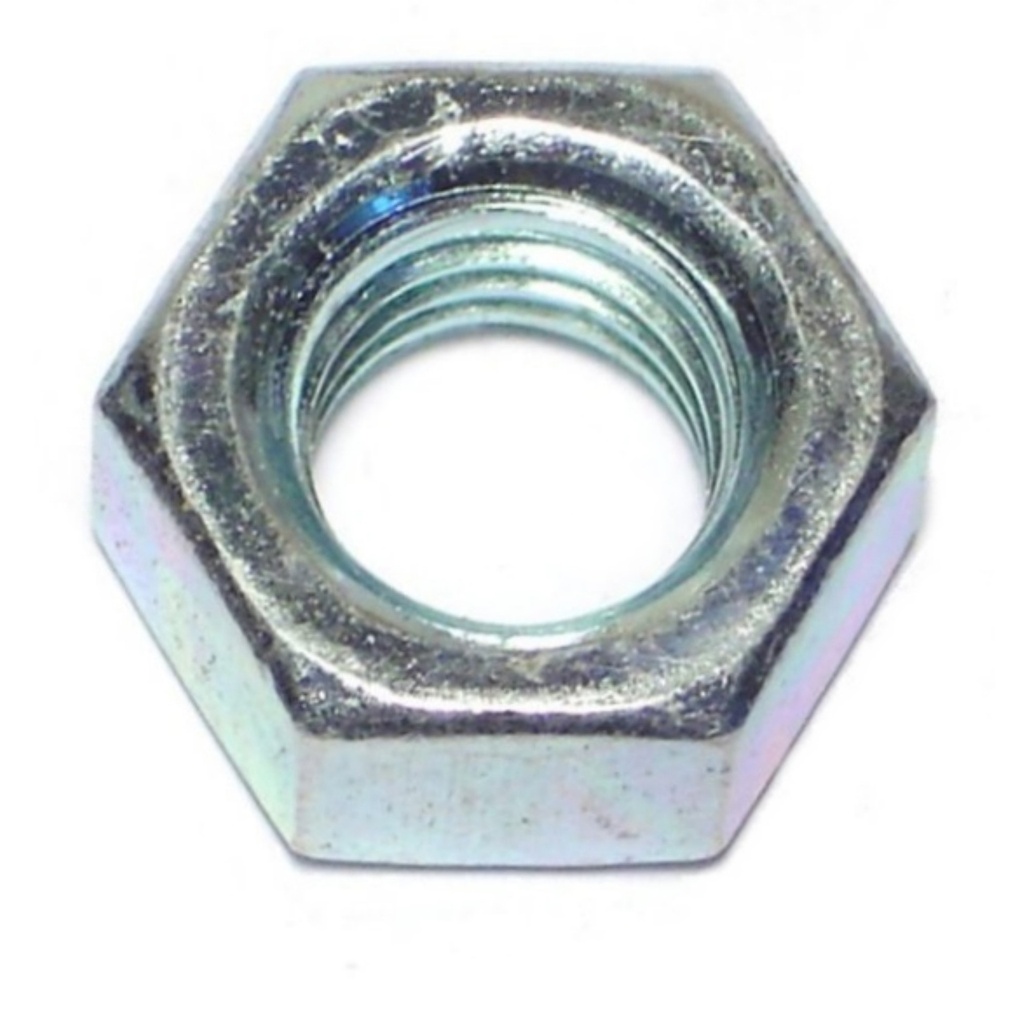 7/16-14 Hex Nut Zinc NC