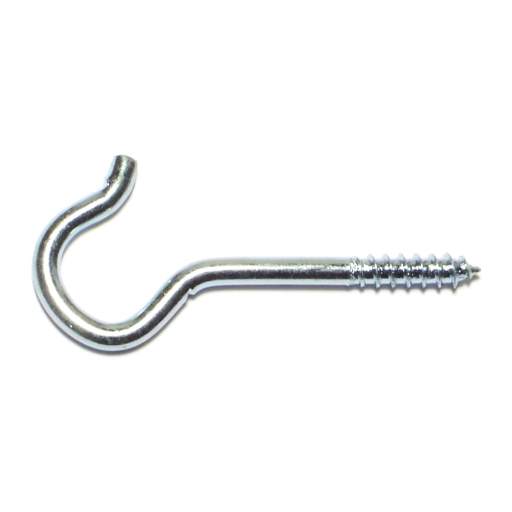 #8 Screw Hook Zinc