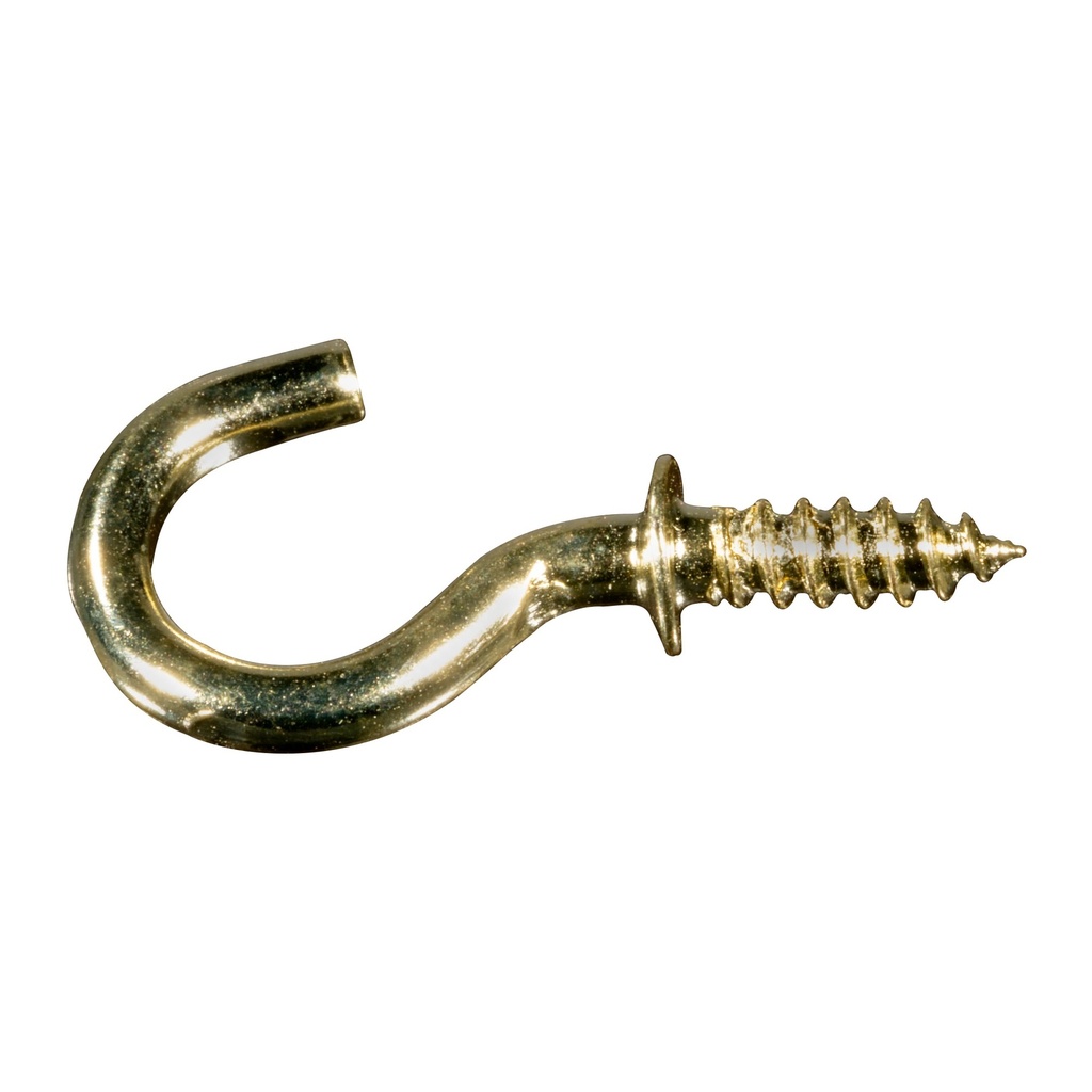 [MF21730] 1/2" Cup Hook Brass