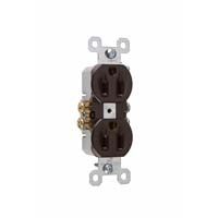 [3232TU] 3232TU DUPLEX RECEPT BROWN