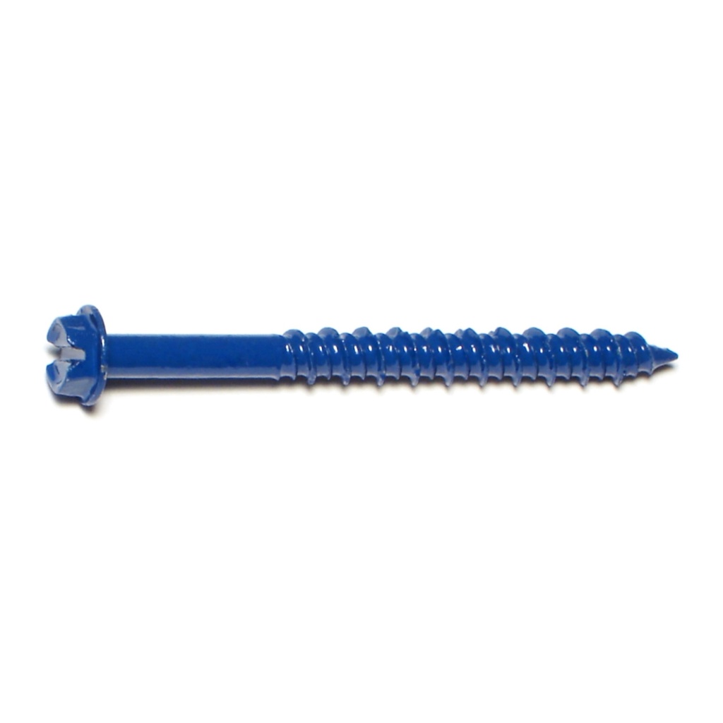 3/16 x 2-1/4 Sl Hex Masonry