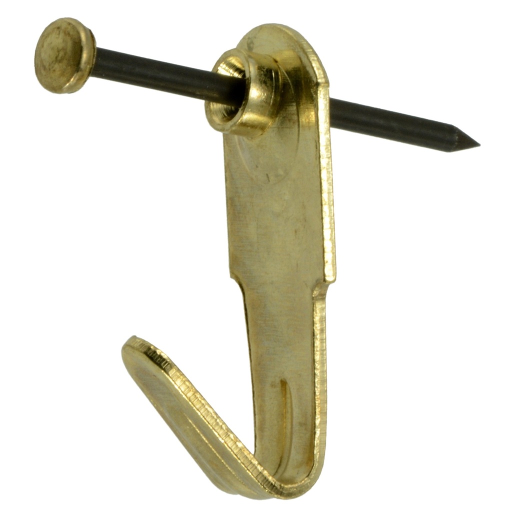 [MF23476] 20# Pic Hanger Brass