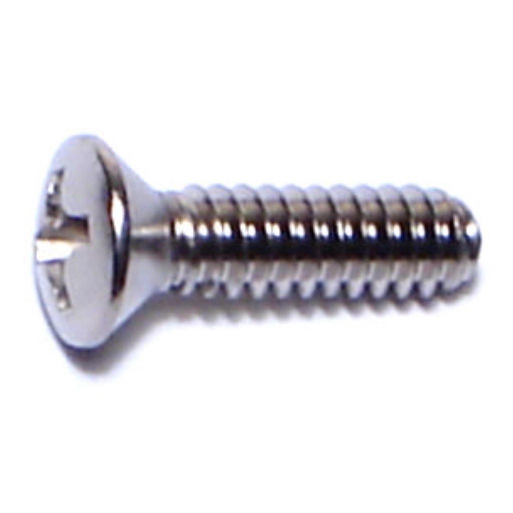 6-32 x 1/2 Ph Ov Mach Sc SS